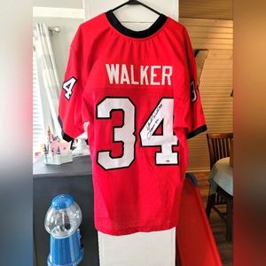 Herschel Walker Autographed Jersey